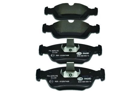 Гальмівних колодок комплект HELLA PAGID BENTLEY TURBO, DE LA (8DB355008741)