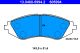 Комплект гальмівних колодок SUZUKI FORENZA, CHEVROLET ASTRA, DAEWOO NUBIRA, ATE (13046059942)