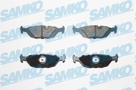 Комплект гальмівних колодок VOLVO 440, SAAB 9000, VOLVO 480, SAMKO (5SP306) Комплект гальмівних колодок VOLVO 440, SAAB 9000, VOLVO 480, SAMKO (5SP306)