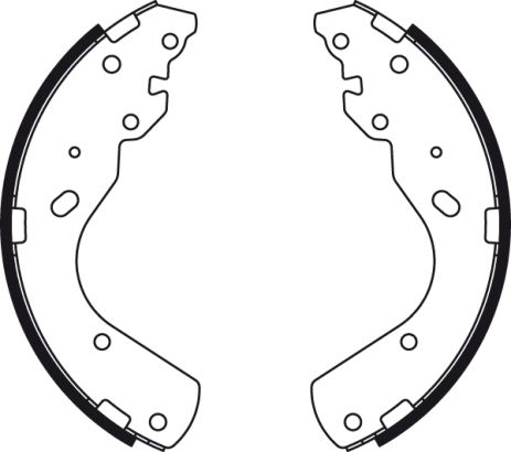 Комплект гальмівних колодок FORD RANGER, MAZDA BT-50, MAZDA B-SERIE, TRW (GS8443)