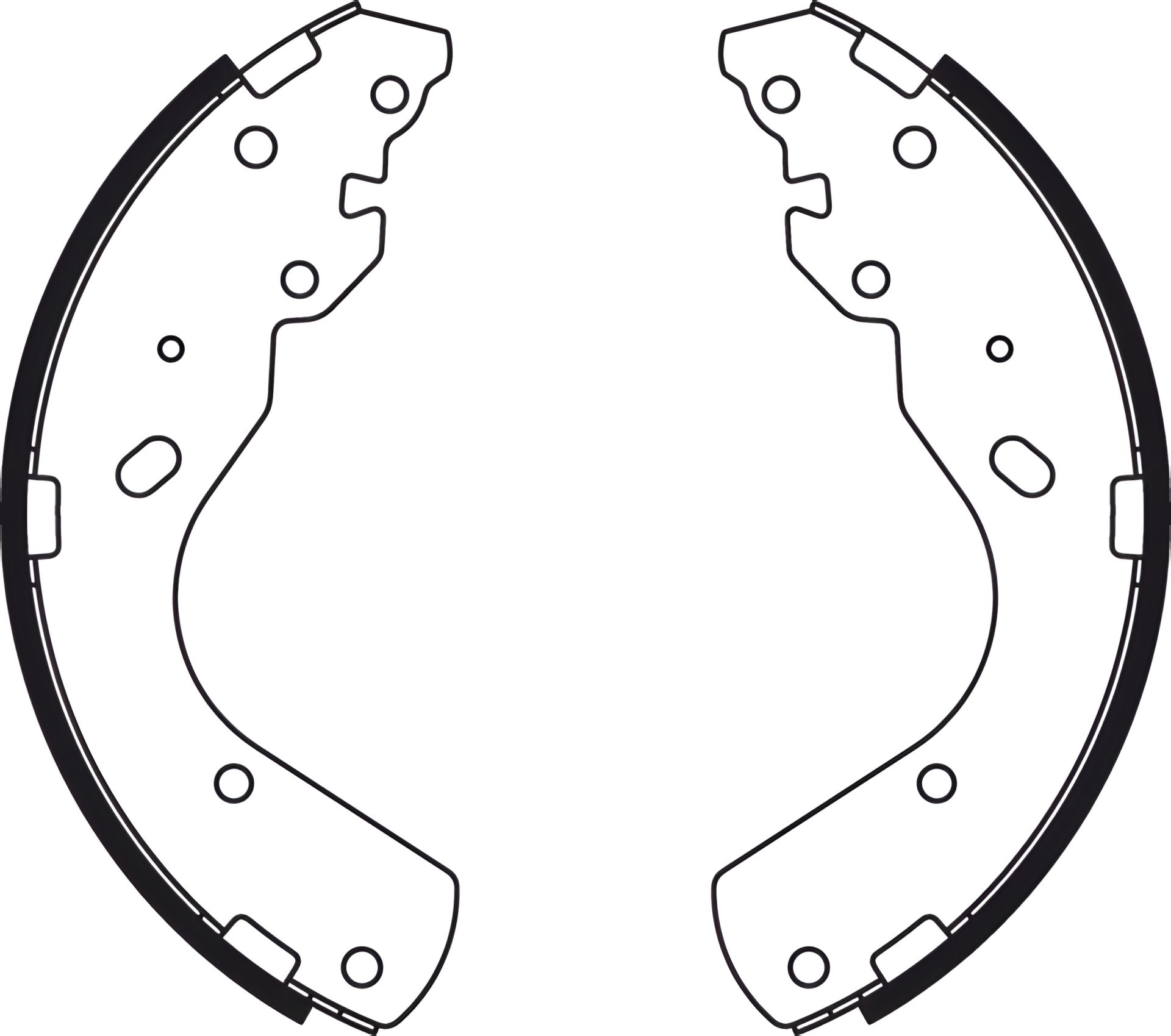 Набір гальмівних колодок FORD RANGER, MAZDA BT-50, MAZDA B-SERIE, TRW (GS8443) Набір гальмівних колодок FORD RANGER, MAZDA BT-50, MAZDA B-SERIE, TRW (GS8443)