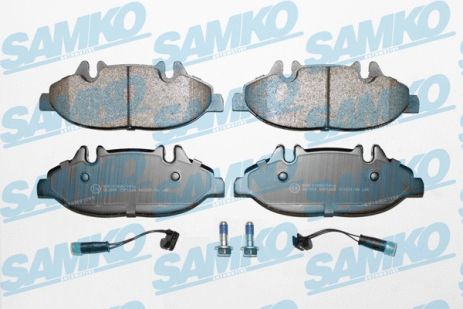 Комплект тормозных колодок MB VITO, MB VIANO, SAMKO (5SP1228)