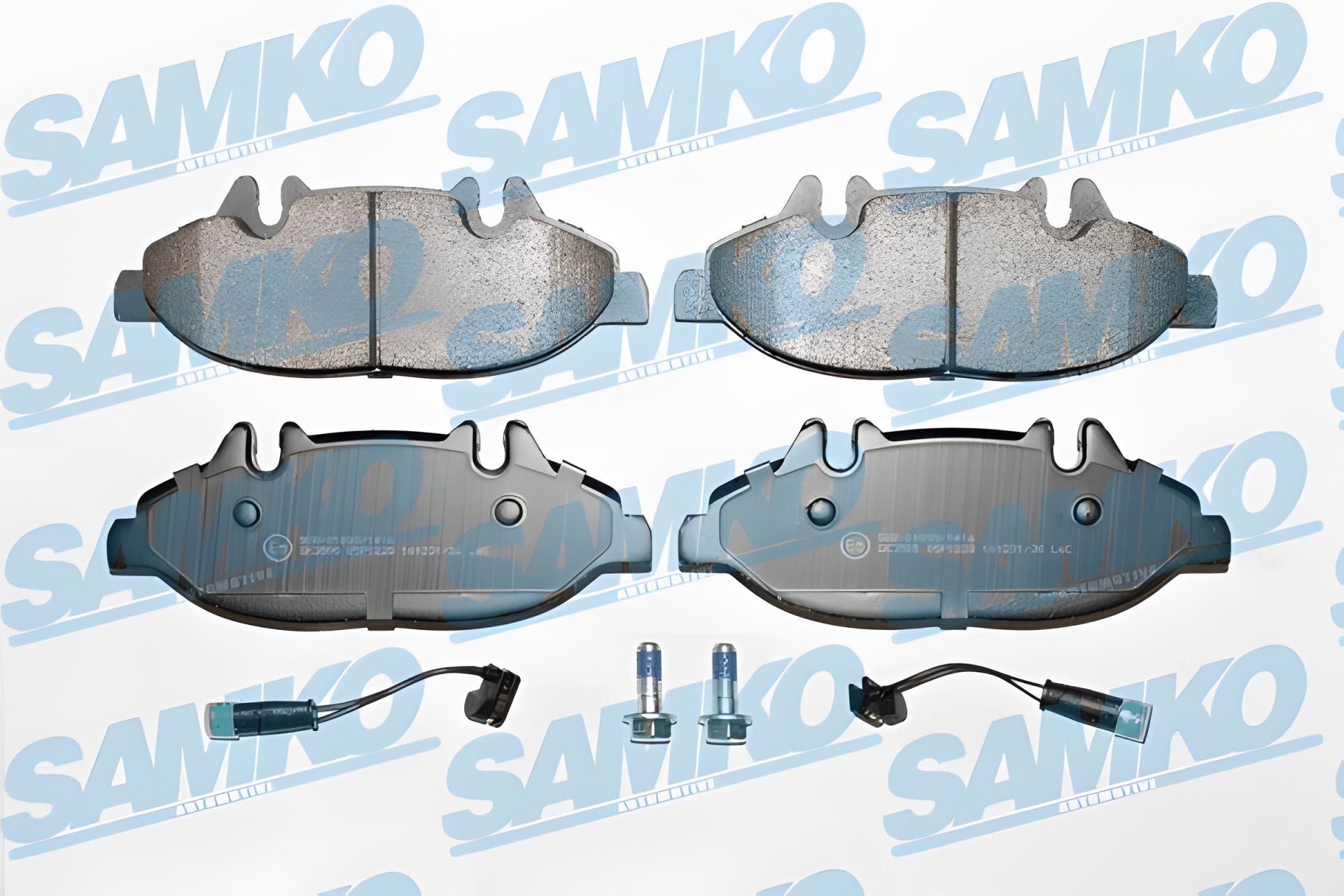 Комплект гальмівних колодок MB VITO, MB VIANO, SAMKO (5SP1228) Комплект гальмівних колодок MB VITO, MB VIANO, SAMKO (5SP1228)