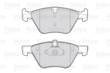 Комплект тормозных колодок BMW 5, BMW X1, BMW 3, VALEO (301640)