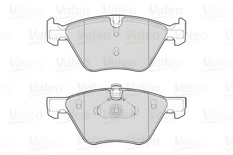 Комплект гальмівних колодок BMW 5, BMW X1, BMW 3, VALEO (301640) Комплект гальмівних колодок BMW 5, BMW X1, BMW 3, VALEO (301640)