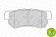 Комплект тормозных колодок KIA MAGENTIS, SSANGYONG MUSSO, HYUNDAI SANTA, FERODO (FDB1606)