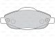 Комплект тормозных колодок PEUGEOT 308, PEUGEOT 3008, VALEO (302215)