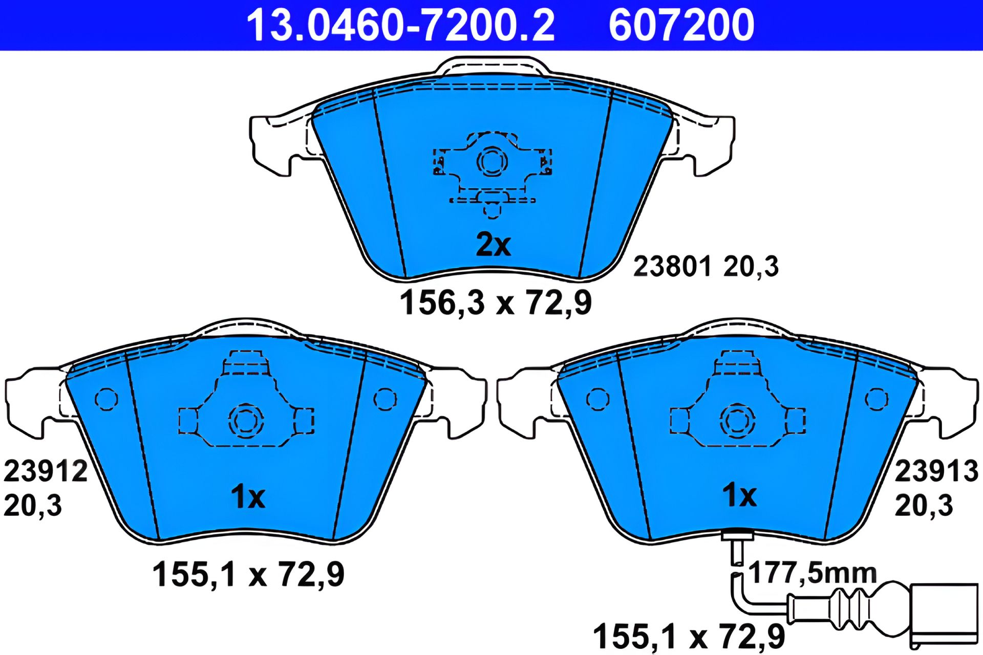 ΠΠ°Π±ΡΡ Π³Π°Π»ΡΠΌΡΠ²Π½ΠΈΡ
ΠΊΠΎΠ»ΠΎΠ΄ΠΎΠΊ SKODA SUPERB, SEAT LEON, VW GOLF, ATE (13046072002) ΠΠ°Π±ΡΡ Π³Π°Π»ΡΠΌΡΠ²Π½ΠΈΡ
ΠΊΠΎΠ»ΠΎΠ΄ΠΎΠΊ SKODA SUPERB, SEAT LEON, VW GOLF, ATE (13046072002)