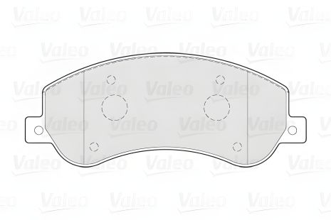 Тормозные колодки комплект FORD TRANSIT, VALEO (301816)