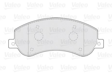 Комплект тормозных колодок FORD TRANSIT, VALEO (301816) Комплект тормозных колодок FORD TRANSIT, VALEO (301816)