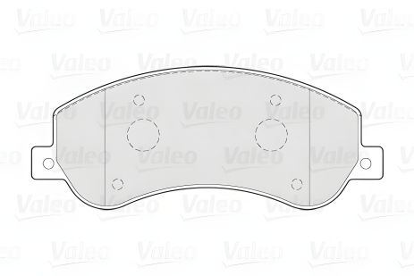 Тормозные колодки комплект FORD TRANSIT, VALEO (301816)