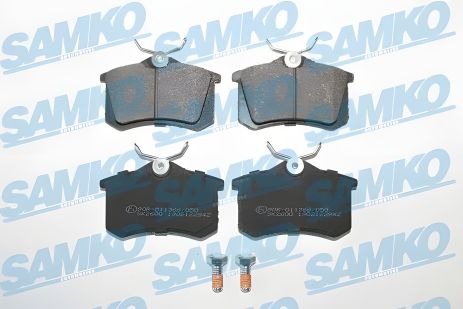 Комплект гальмівних колодок CITROËN C3, RENAULT ESPACE, PEUGEOT 605, SAMKO (5SP294)