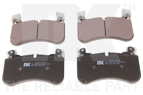 Комплект гальмівних колодок LAND ROVER, NK (224039)