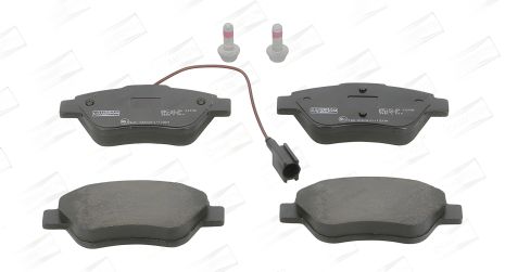 Комплект колодок LANCIA MUSA, ALFA ROMEO, FIAT FIORINO, CHAMPION (573164CH)