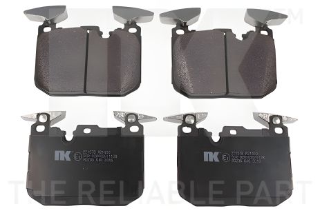 Комплект гальмівних колодок BMW 4, BMW 2, BMW 1, NK (221578) - надійна зупинка