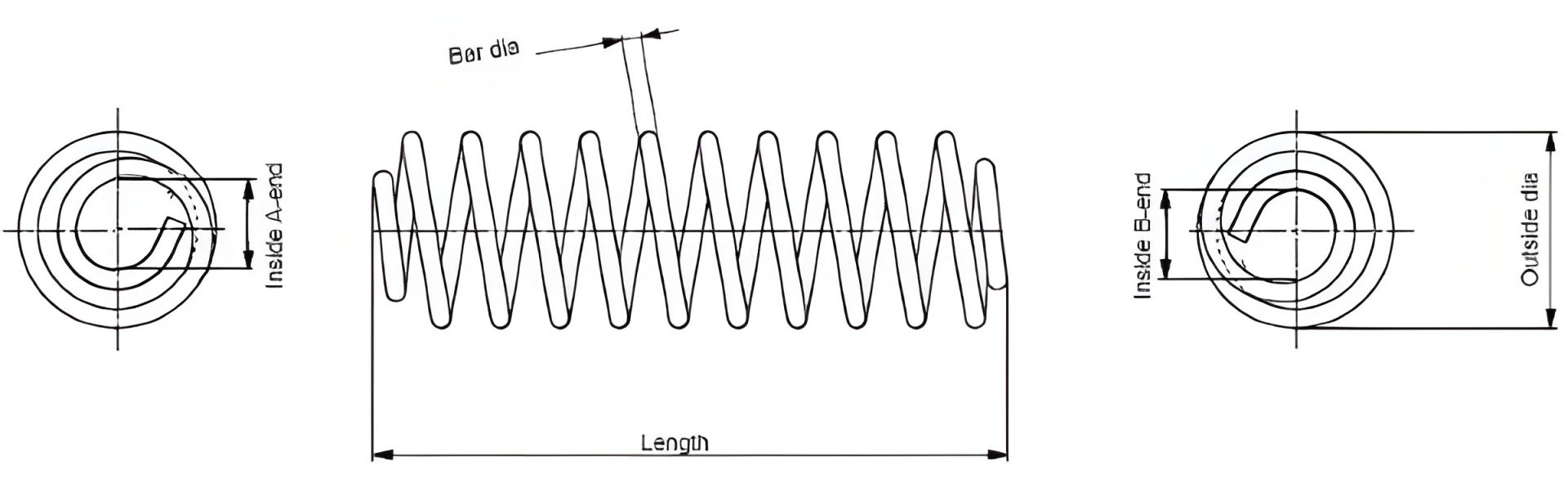 Пружина підвіски VW TOURAN, MONROE (SP3347) Пружина підвіски VW TOURAN, MONROE (SP3347)