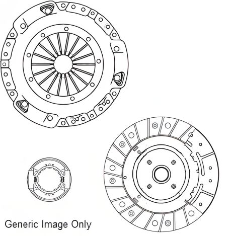 Комплект сцепления CITROËN C3, PEUGEOT 308, PEUGEOT 2008, NATIONAL (CK9988) Комплект сцепления CITROËN C3, PEUGEOT 308, PEUGEOT 2008, NATIONAL (CK9988)