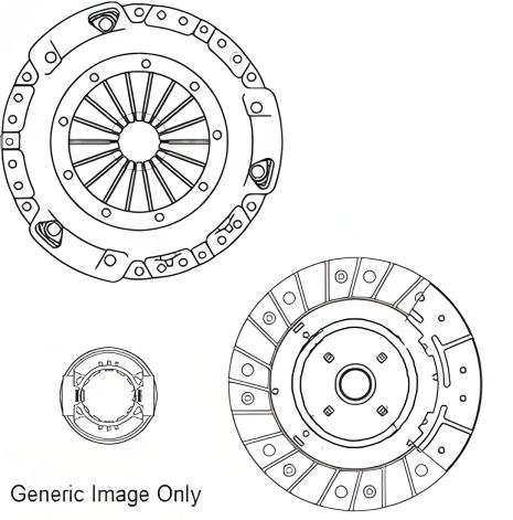 Комплект сцепления CITROËN C3, PEUGEOT 308, PEUGEOT 2008, NATIONAL (CK9988) Комплект сцепления CITROËN C3, PEUGEOT 308, PEUGEOT 2008, NATIONAL (CK9988)