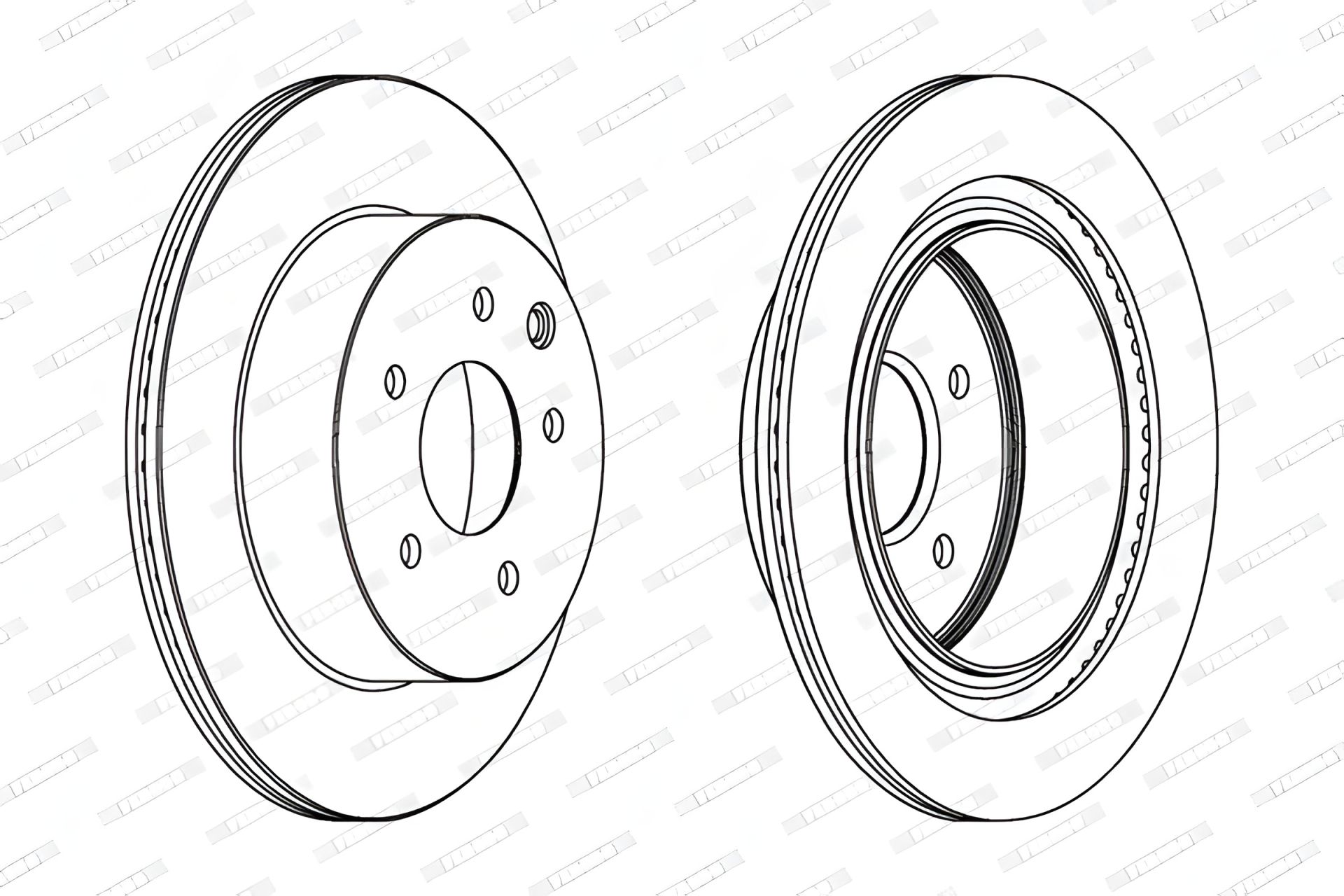 Гальмівний диск для TOYOTA ALPHARD, INFINITI G, RENAULT KOLEOS, FERODO (DDF1579C) Гальмівний диск для TOYOTA ALPHARD, INFINITI G, RENAULT KOLEOS, FERODO (DDF1579C)