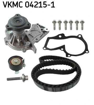 Водяной насос + комплект ГРМ FORD KUGA, FORD FOCUS, FORD GALAXY, SKF (VKMC042151)