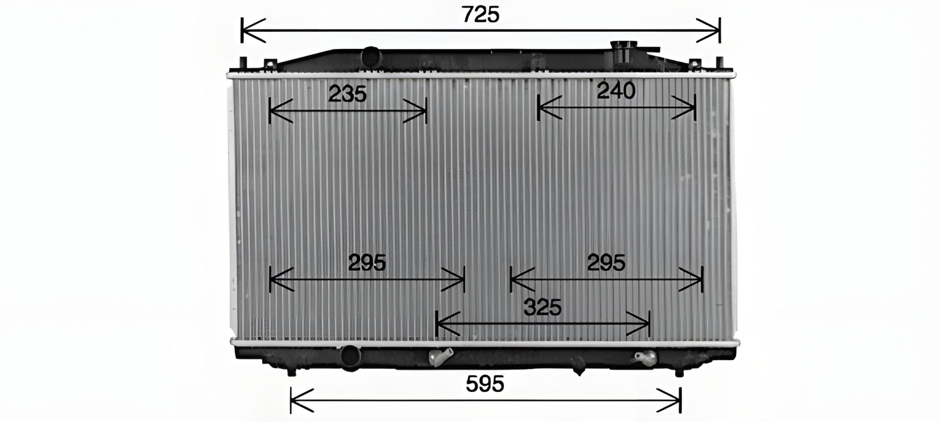 Радіатор охолодження двигуна HONDA ACCORD (2009) 2.4 IVTEC, AVA COOLING (HD2324) Радіатор охолодження двигуна HONDA ACCORD (2009) 2.4 IVTEC, AVA COOLING (HD2324)