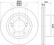 Диск гальмівний TOYOTA LAND CRUISER, LEXUS LX, TOYOTA LAND, HELLA PAGID (8DD355116551)