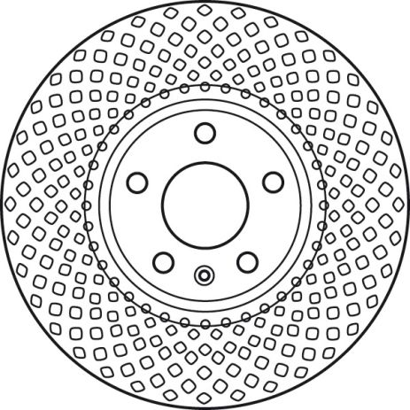 Диск тормозной AUDI A5, AUDI A4, TRW (DF6015S)