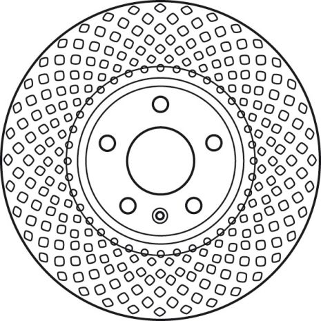 Диск тормозной AUDI A5, AUDI A4, TRW (DF6015S)