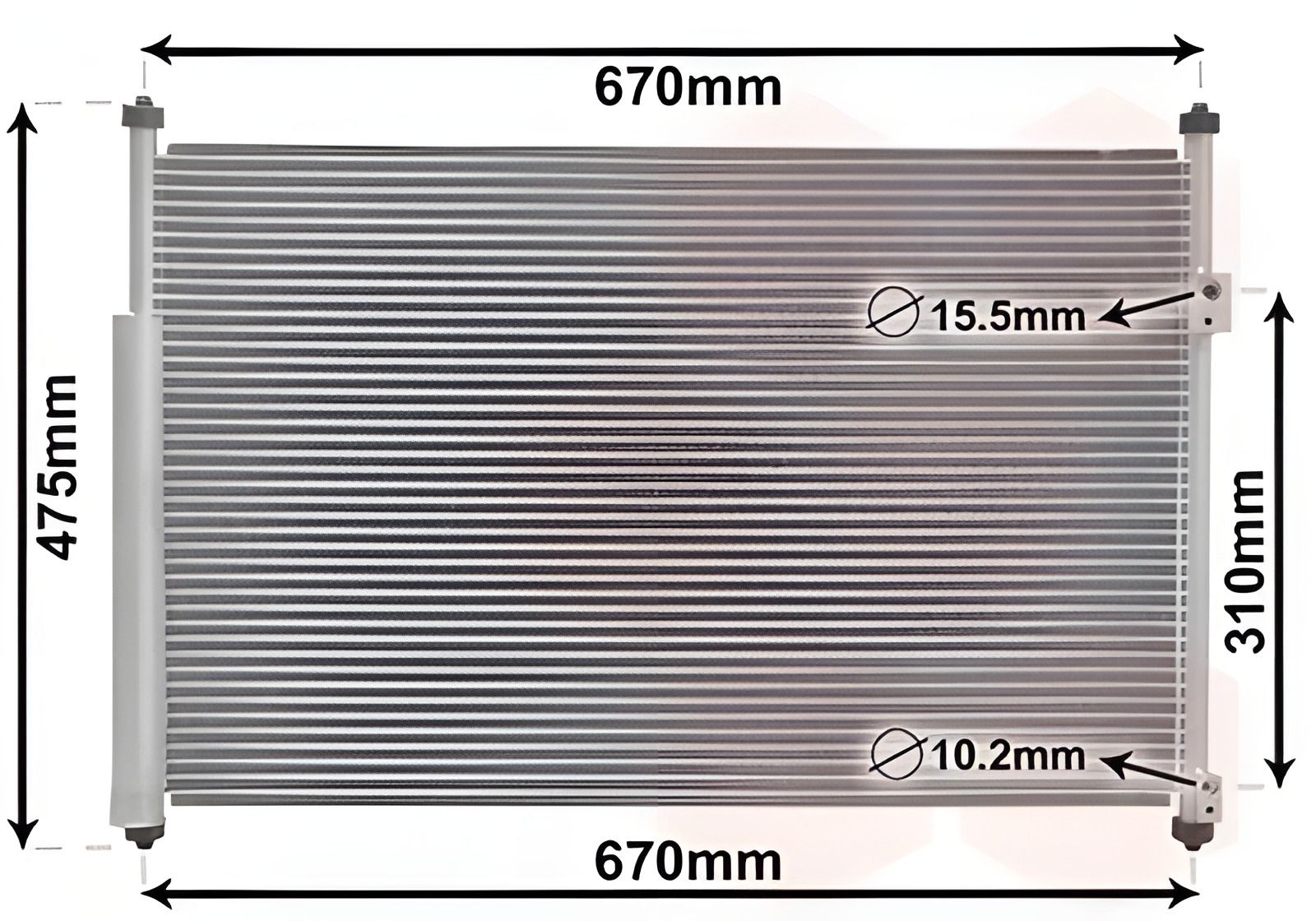 Конденсор кондиционера GRAND VITARA, Van Wezel (52005108) Конденсор кондиционера GRAND VITARA, Van Wezel (52005108)