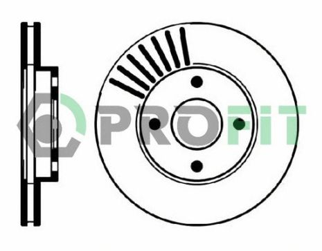 Диск тормозной FORD MONDEO, FORD SCORPIO, PROFIT (50100364)