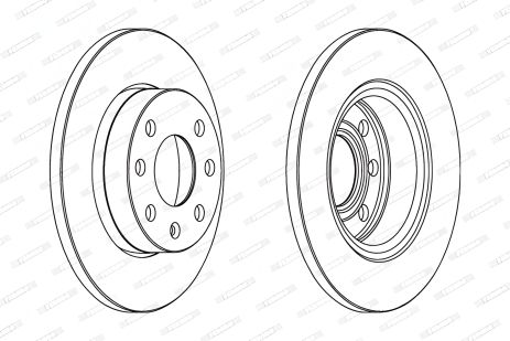 Тормозной диск BEDFORD ASTRAMAX, CHEVROLET CORSA, OPEL CORSA, FERODO (DDF116) Тормозной диск BEDFORD ASTRAMAX, CHEVROLET CORSA, OPEL CORSA, FERODO (DDF116)