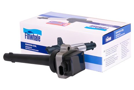 Катушка зажигания для УАЗ дв. ЗМЗ-40905.10, ГАЗ 31105, ГАЗель, Соболь, FINWHALE (IC005)