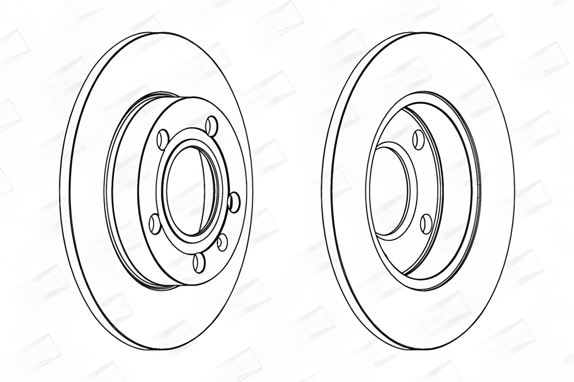 Гальмівний диск для SEAT EXEO, AUDI A4, CHAMPION (562192CH) Гальмівний диск для SEAT EXEO, AUDI A4, CHAMPION (562192CH)