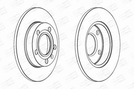 Диск гальмівний SEAT EXEO, AUDI A4, CHAMPION (562192CH) Диск гальмівний SEAT EXEO, AUDI A4, CHAMPION (562192CH)
