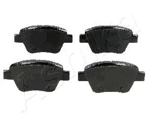 Колодки тормозные задние дисковые AUDI, SKODA, VW (ASHIKA) 51000902