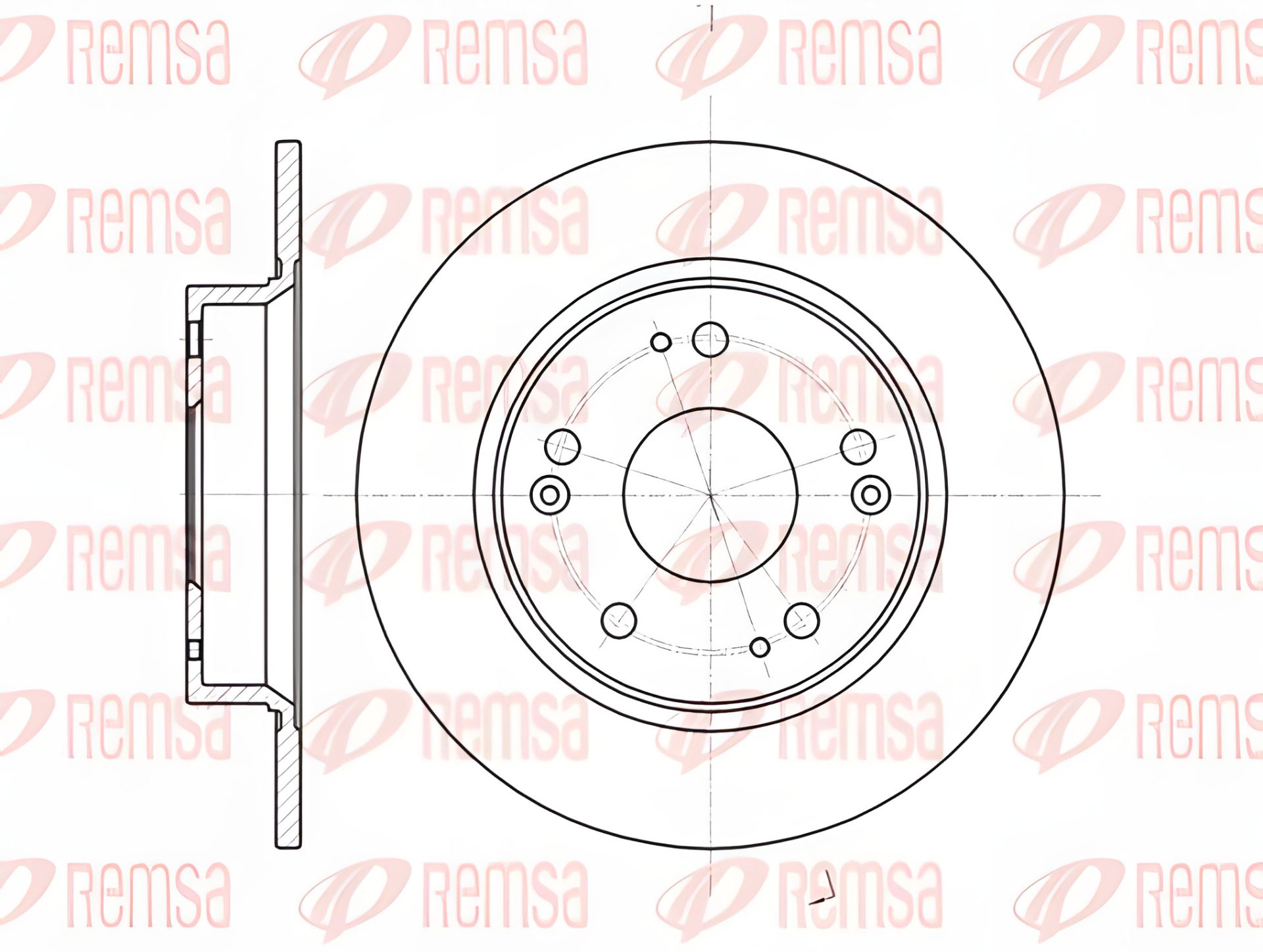 ΠΠΈΡΠΊ ΡΠΎΡΠΌΠΎΠ·Π½ΠΎΠΉ GREAT WALL, HONDA CIVIC, REMSA (6117500) ΠΠΈΡΠΊ ΡΠΎΡΠΌΠΎΠ·Π½ΠΎΠΉ GREAT WALL, HONDA CIVIC, REMSA (6117500)