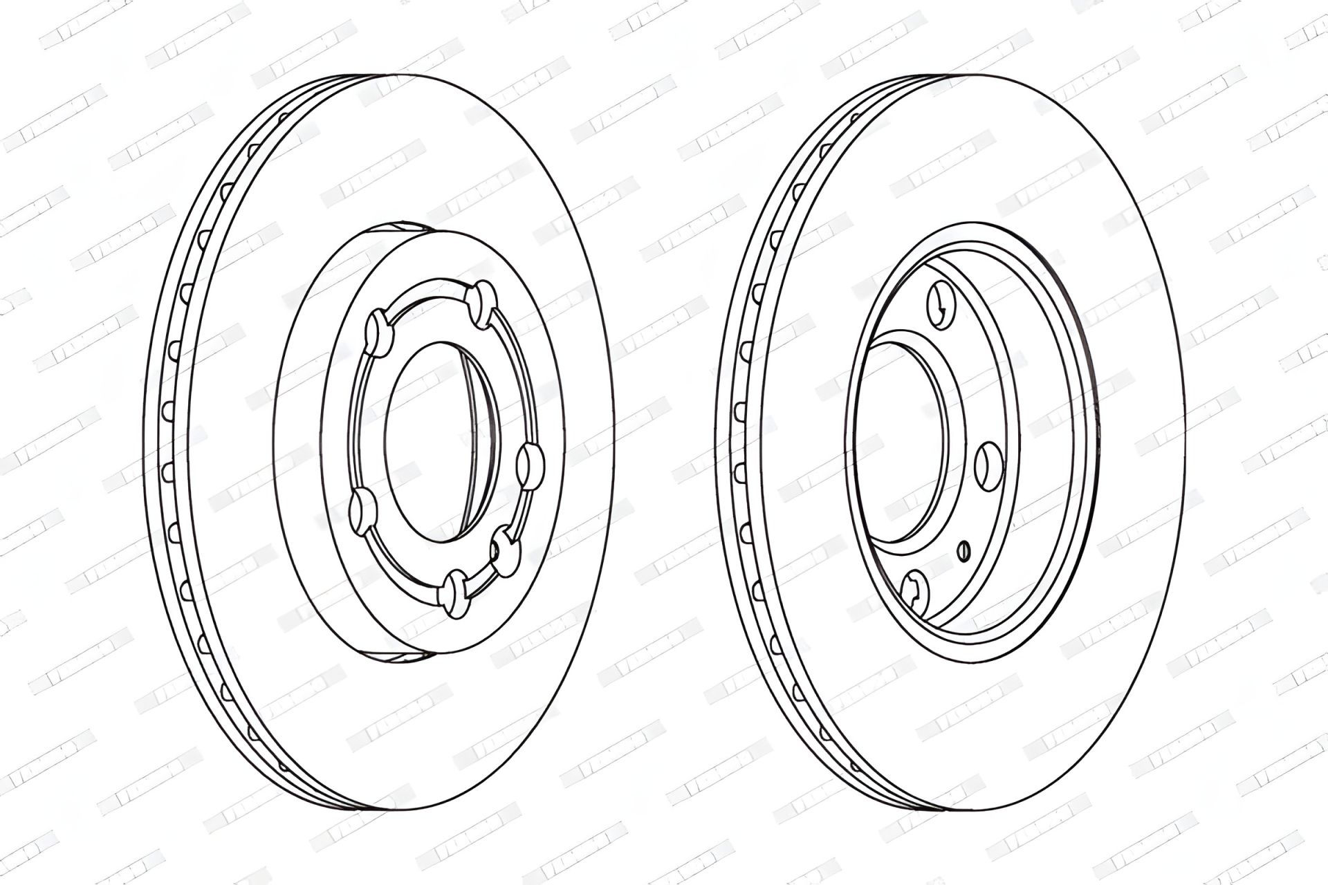 Гальмівний диск VW FOX, SKODA ROOMSTER, FABIA, FERODO (DDF1164) Гальмівний диск VW FOX, SKODA ROOMSTER, FABIA, FERODO (DDF1164)