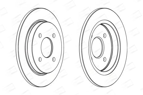 Тормозной диск TVR CHIMAERA, PANTHER KALLISTA, FORD FOCUS, CHAMPION (561375CH) Тормозной диск TVR CHIMAERA, PANTHER KALLISTA, FORD FOCUS, CHAMPION (561375CH)