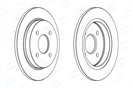 Гальмівний диск TVR CHIMAERA, PANTHER KALLISTA, FORD FOCUS, CHAMPION (561375CH) Гальмівний диск TVR CHIMAERA, PANTHER KALLISTA, FORD FOCUS, CHAMPION (561375CH)
