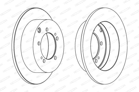 Гальмівний диск CHRYSLER SEBRING, MITSUBISHI OUTLANDER, MITSUBISHI ECLIPSE, FERODO (DDF1410) Гальмівний диск CHRYSLER SEBRING, MITSUBISHI OUTLANDER, MITSUBISHI ECLIPSE, FERODO (DDF1410)