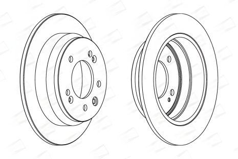 Гальмівний диск KIA CEE'D/HYUNDAI ix35, CHAMPION