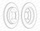Диск тормозной MITSUBISHI COLT, SMART FORFOUR, FERODO (DDF1622C)
