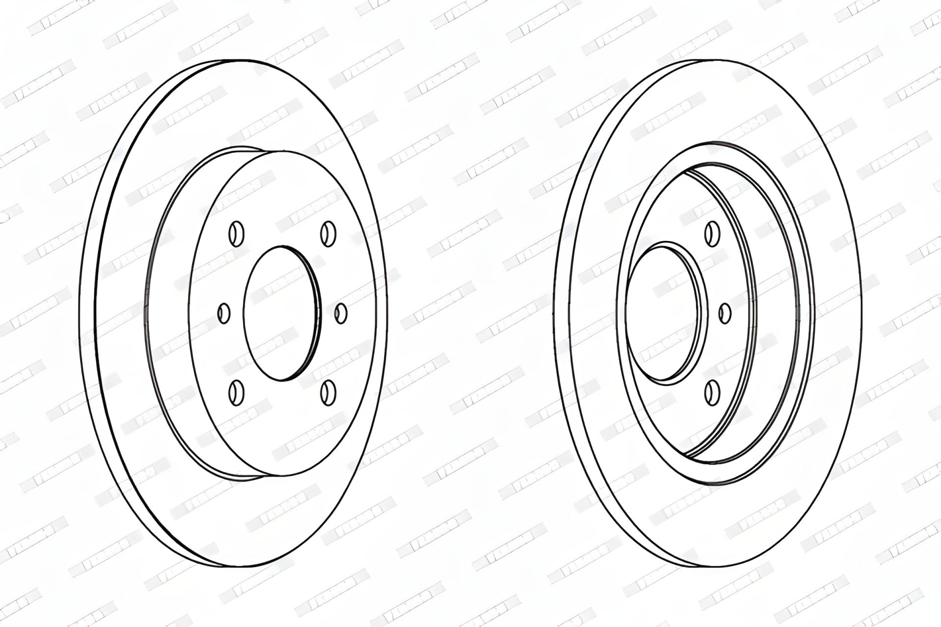 Диск гальмівний NISSAN ALMERA, NISSAN PRIMERA, FERODO (DDF267) Диск гальмівний NISSAN ALMERA, NISSAN PRIMERA, FERODO (DDF267)