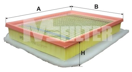 Повітряний фільтр OPEL ZAFIRA, M-FILTER (K788)