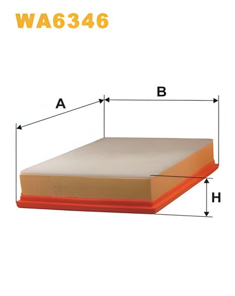 Повітряний фільтр SEAT ALHAMBRA, FORD GALAXY, VW SHARAN, WIX FILTERS (WA6346) Повітряний фільтр SEAT ALHAMBRA, FORD GALAXY, VW SHARAN, WIX FILTERS (WA6346)