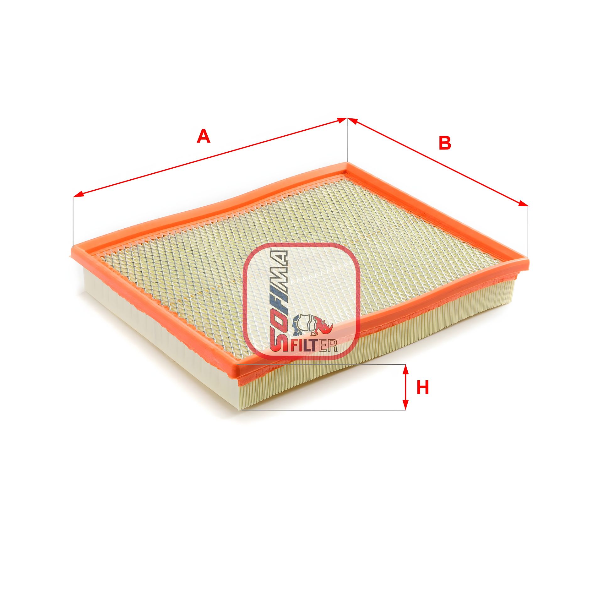 Воздушный фильтр OPEL ASTRA, SOFIMA (S3214A) Воздушный фильтр OPEL ASTRA, SOFIMA (S3214A)