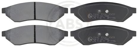 Гальмівних колодок комплект, дискове гальмо DODGE RAM, CHEVROLET EPICA, ABS (37438)