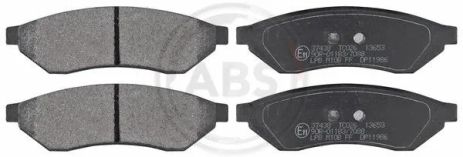 Комплект гальмівних колодок, дискове гальмо DODGE RAM, CHEVROLET EPICA, ABS (37438)