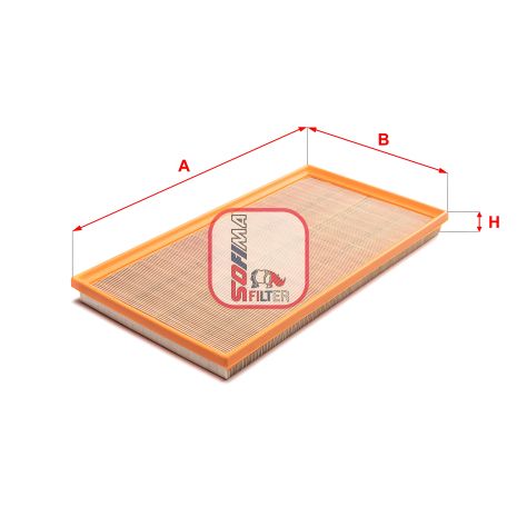 Воздушный фильтр для MERCEDES-BENZ VITO, MARCO и V-CLASS, SOFIMA (S3A67A) Воздушный фильтр для MERCEDES-BENZ VITO, MARCO и V-CLASS, SOFIMA (S3A67A)