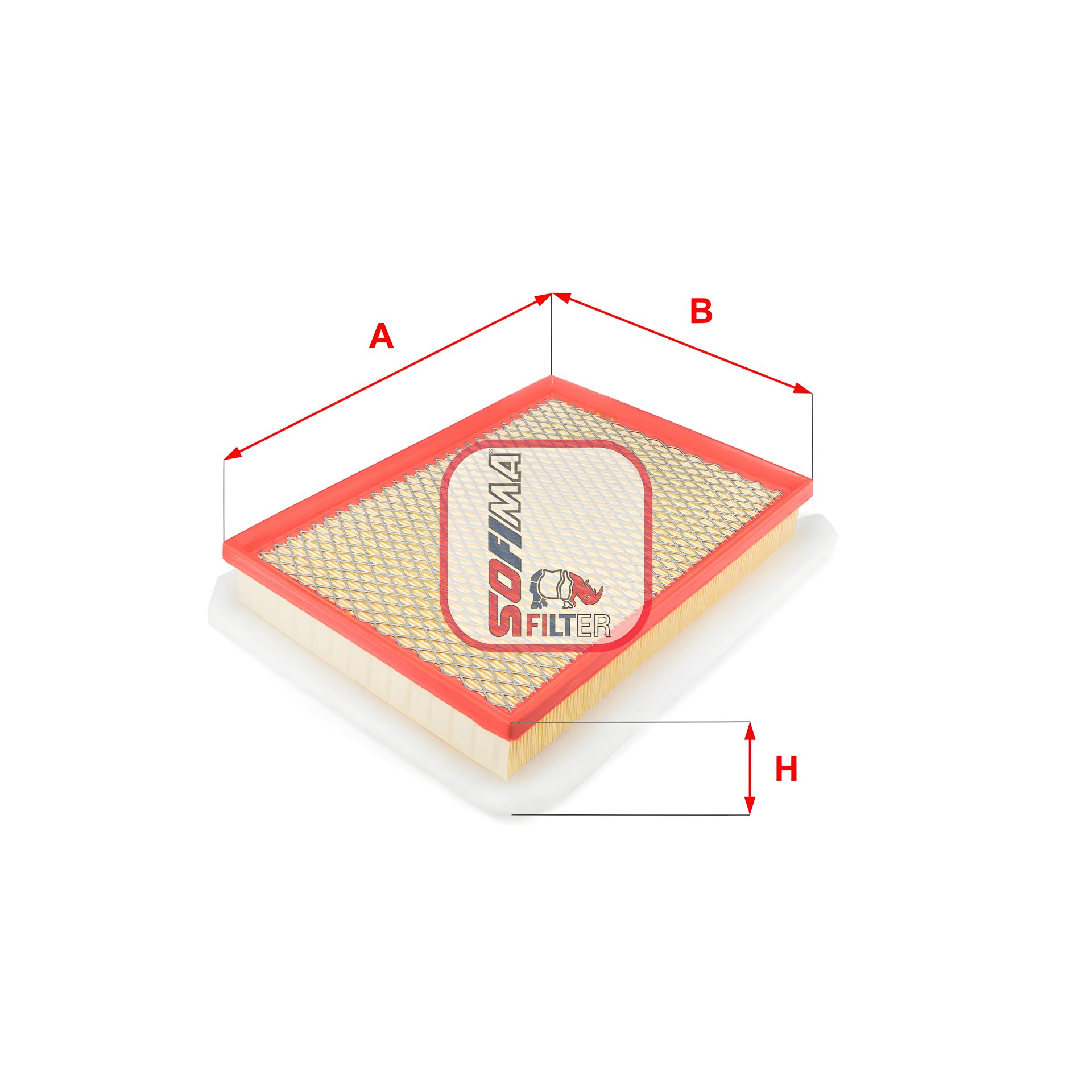 Воздушный фильтр для OPEL ZAFIRA и ASTRA, SOFIMA (S3259A) Воздушный фильтр для OPEL ZAFIRA и ASTRA, SOFIMA (S3259A)